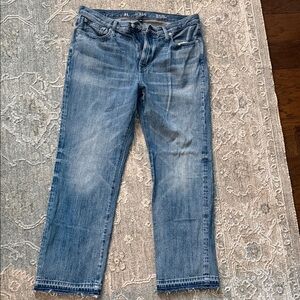 J. Crew Women's Straight Leg Blue Jeans